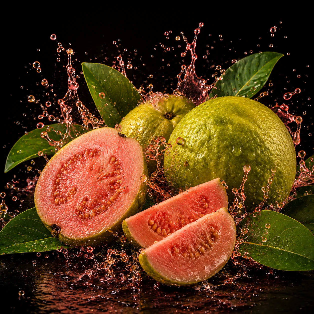Vizuální ztvárnění příchutě Give me Gavura: Guava