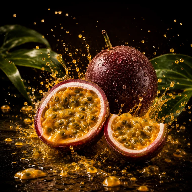 Vizuální ztvárnění příchutě Real Passion: Marakuja
